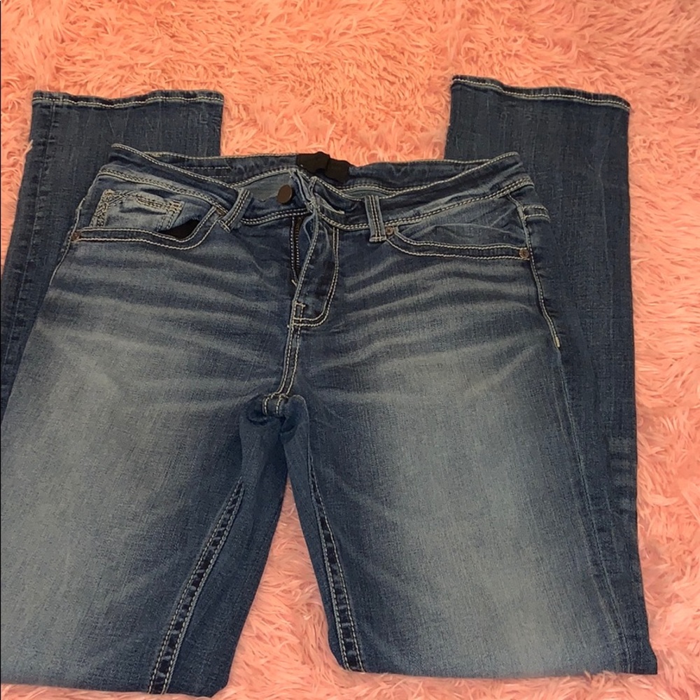 BuckleBlack dark wash jeans